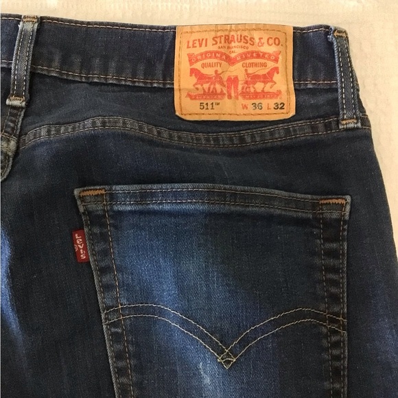 Levi’s Men's Blue Jeans - Picture 3 of 5